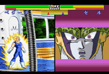 une photo d'Ã©cran de Dragon Ball Z - Shin Butoden sur Sega Saturn